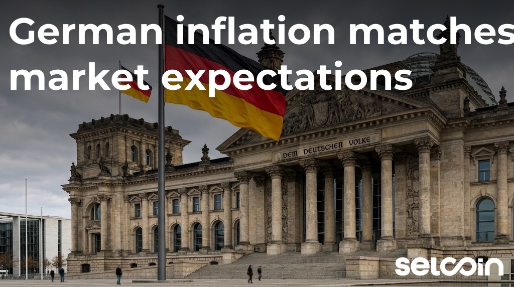 German inflation matches market expectations