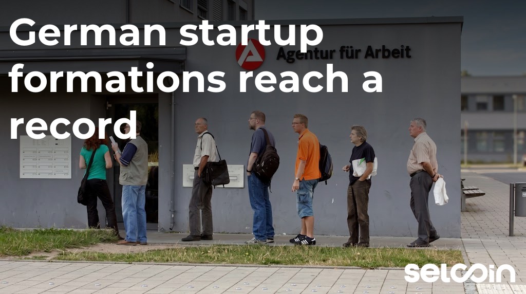 German startup formations reach a record