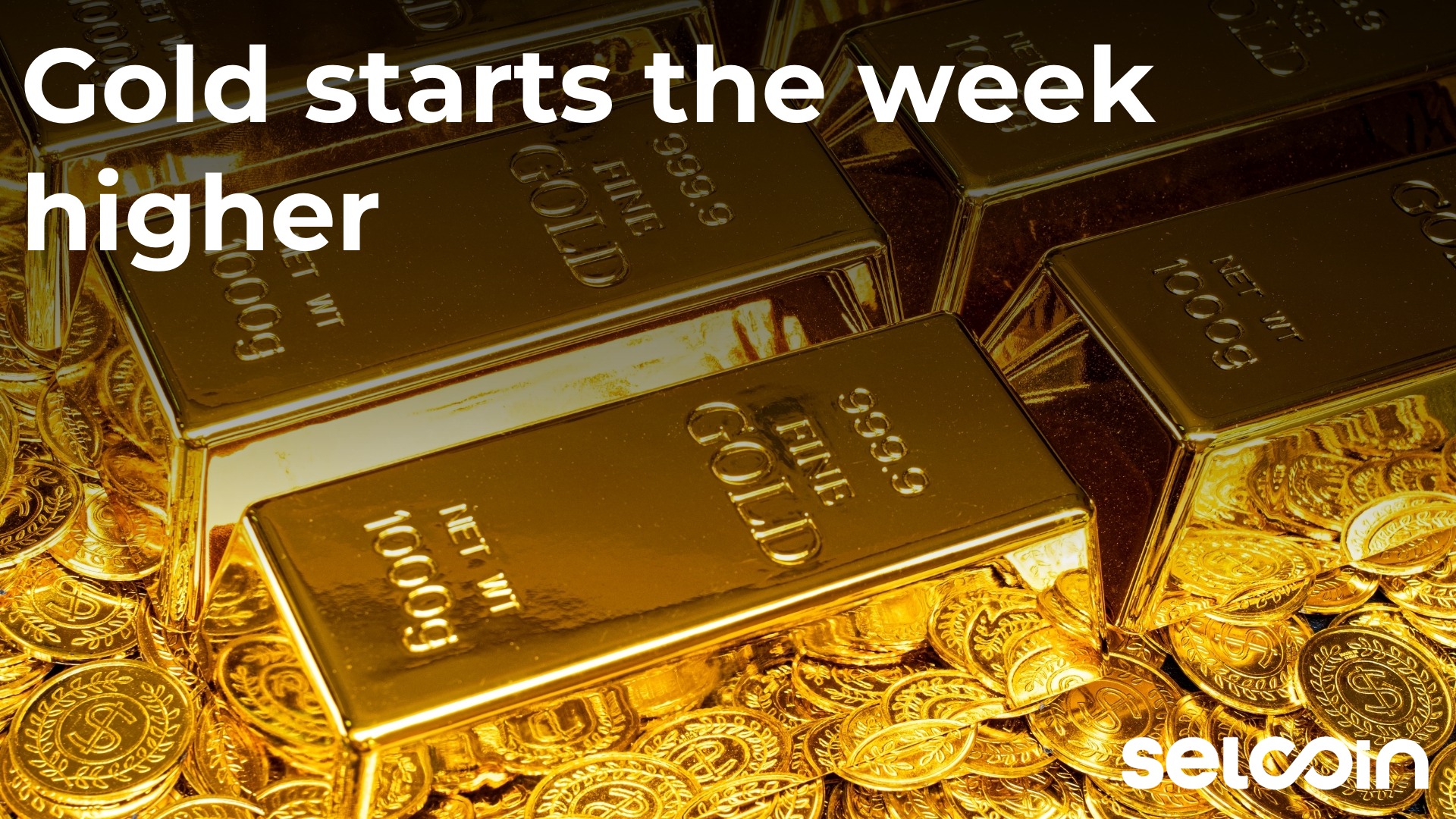Gold starts the week higher