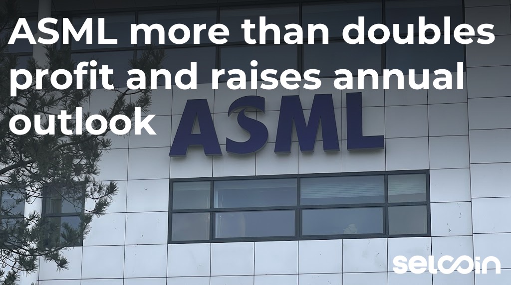 ASML more than doubles profit and raises annual outlook