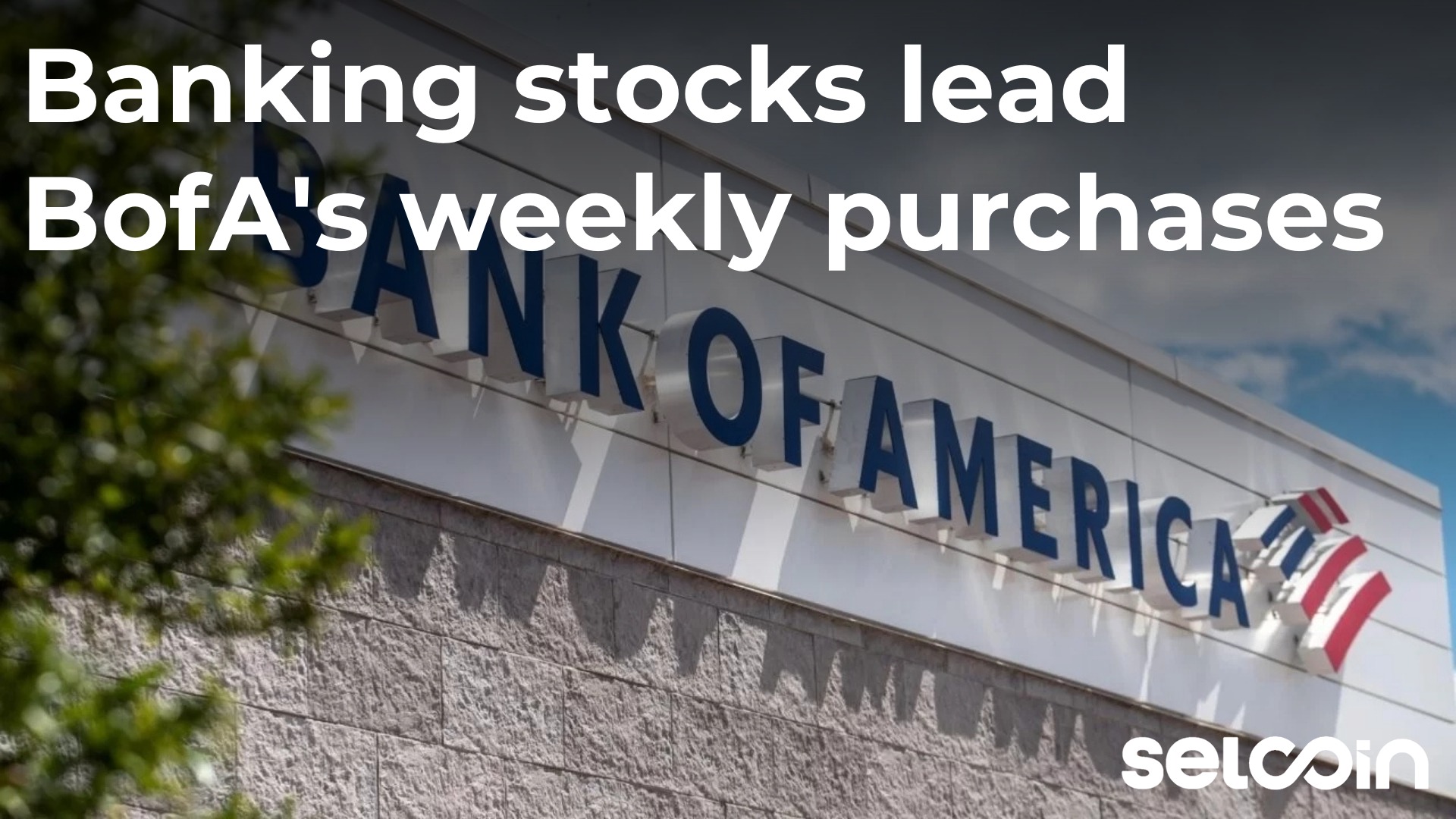 Banking stocks lead BofA's weekly purchases