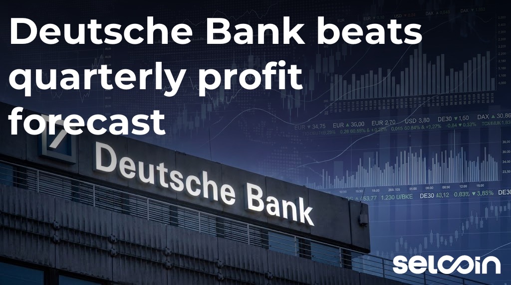 Deutsche Bank beats quarterly profit forecast