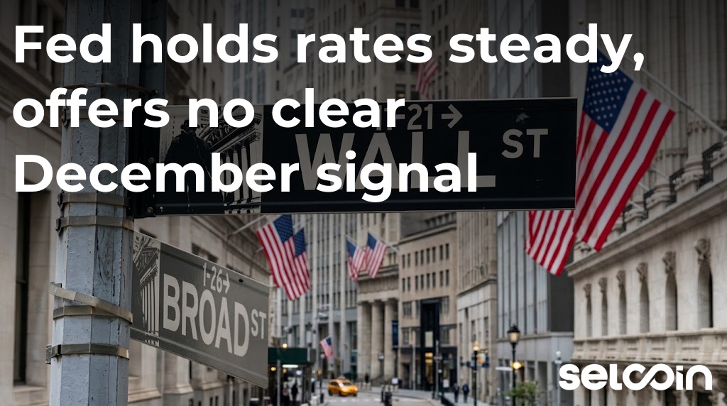 Fed holds rates steady, offers no clear December signal