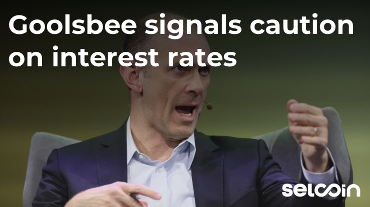Goolsbee signals caution on interest rates
