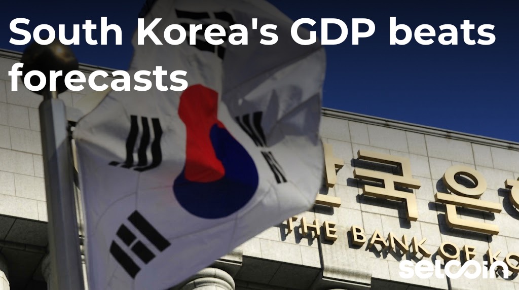 South Korea's GDP beats forecasts