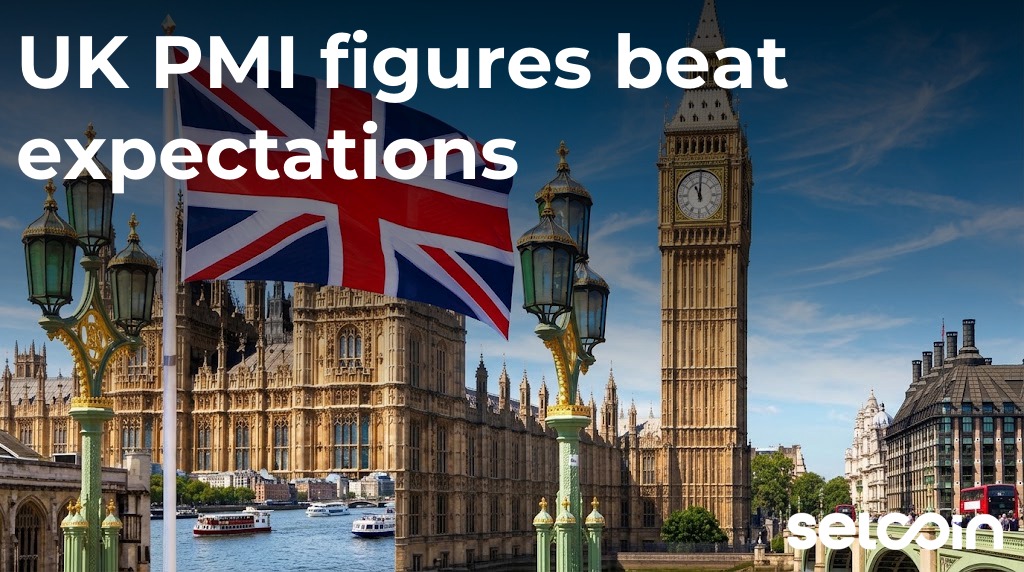 UK PMI figures beat expectations