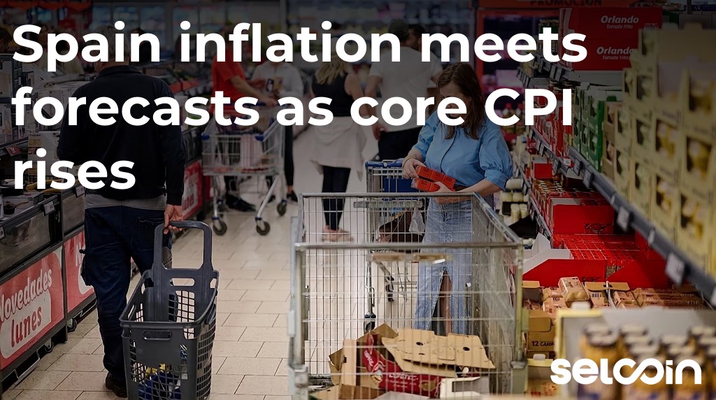 Spain inflation meets forecasts as core CPI rises