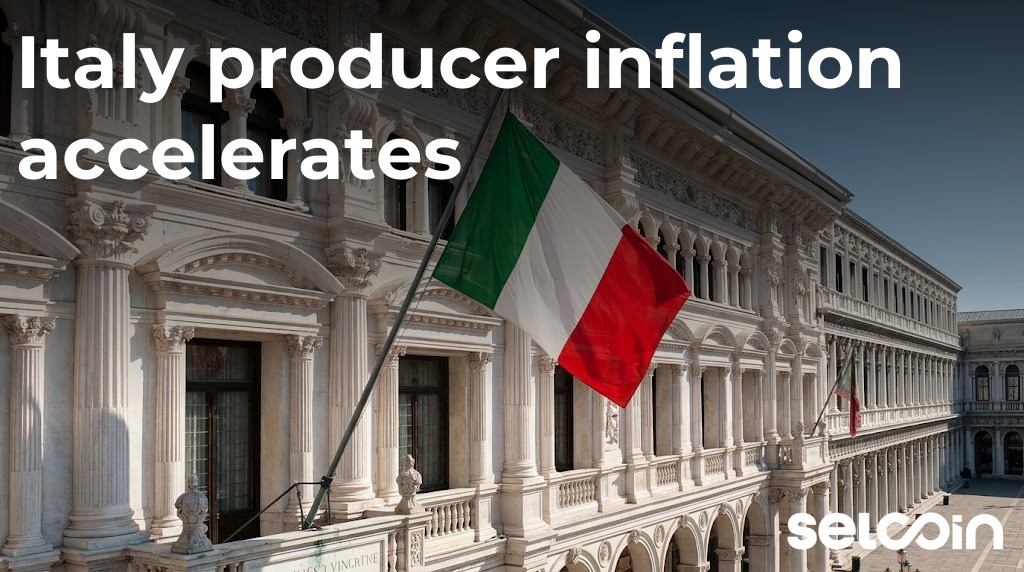 Italy producer inflation accelerates