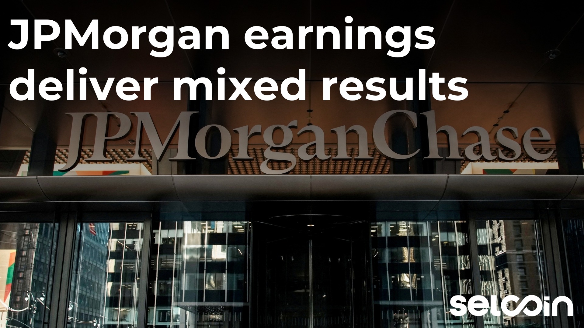 JPMorgan earnings deliver mixed results
