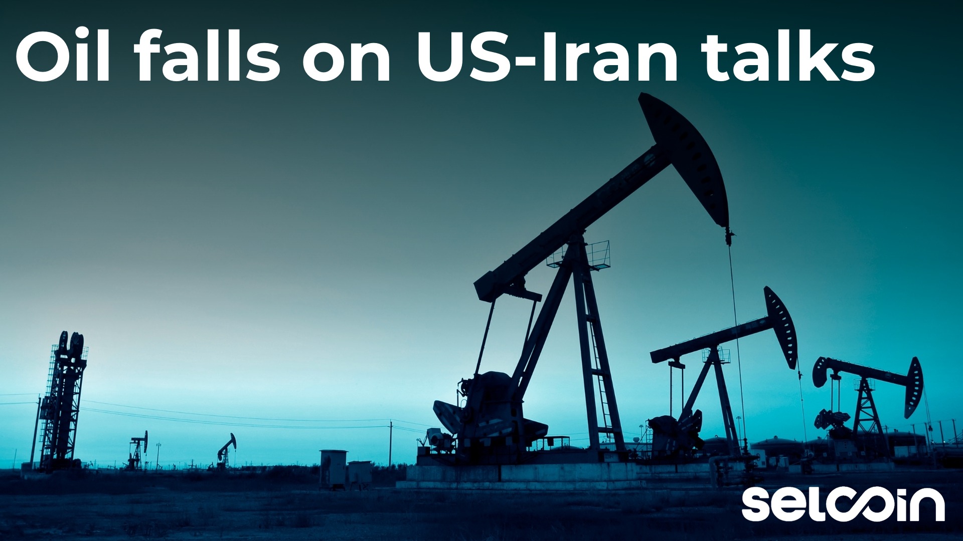 Oil falls on US-Iran talks