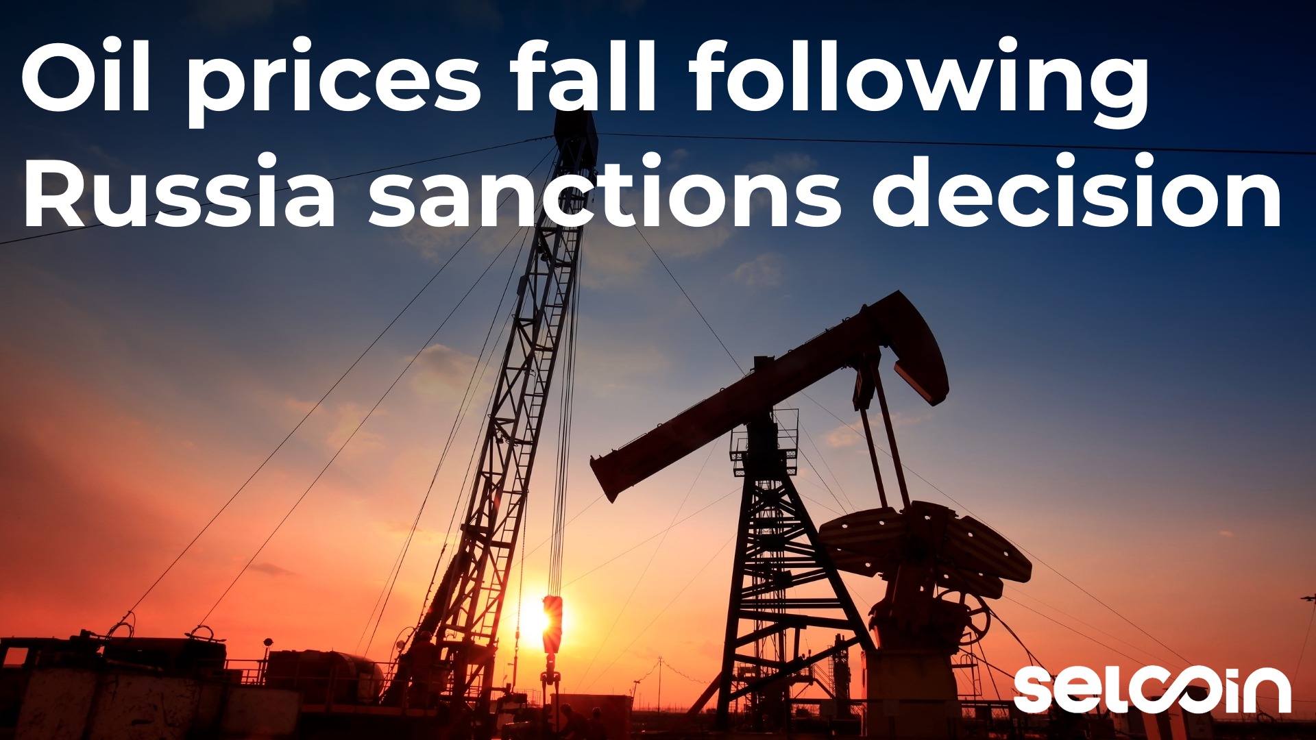 Oil prices fall following Russia sanctions decision