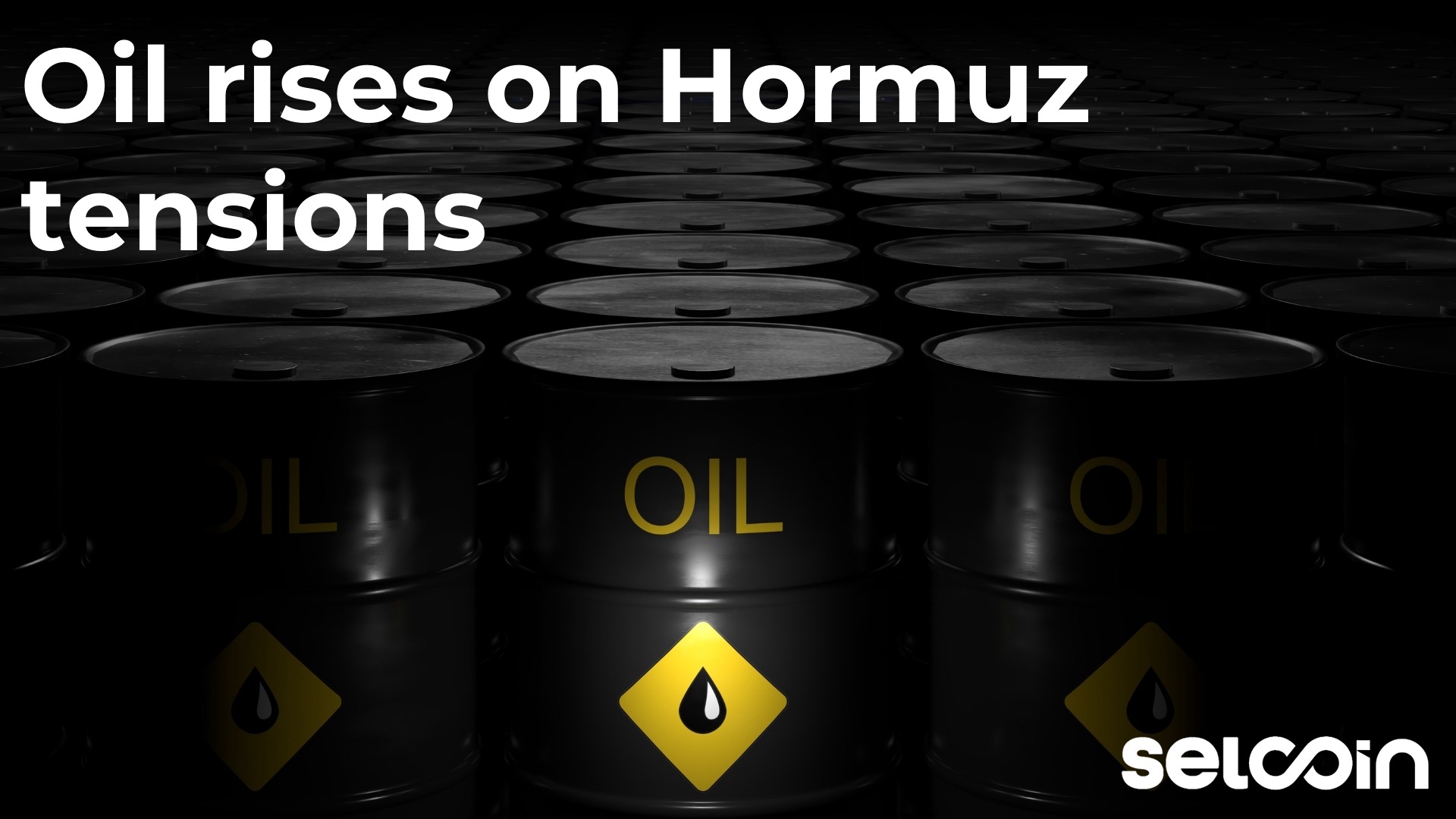 Oil rises on Hormuz tensions