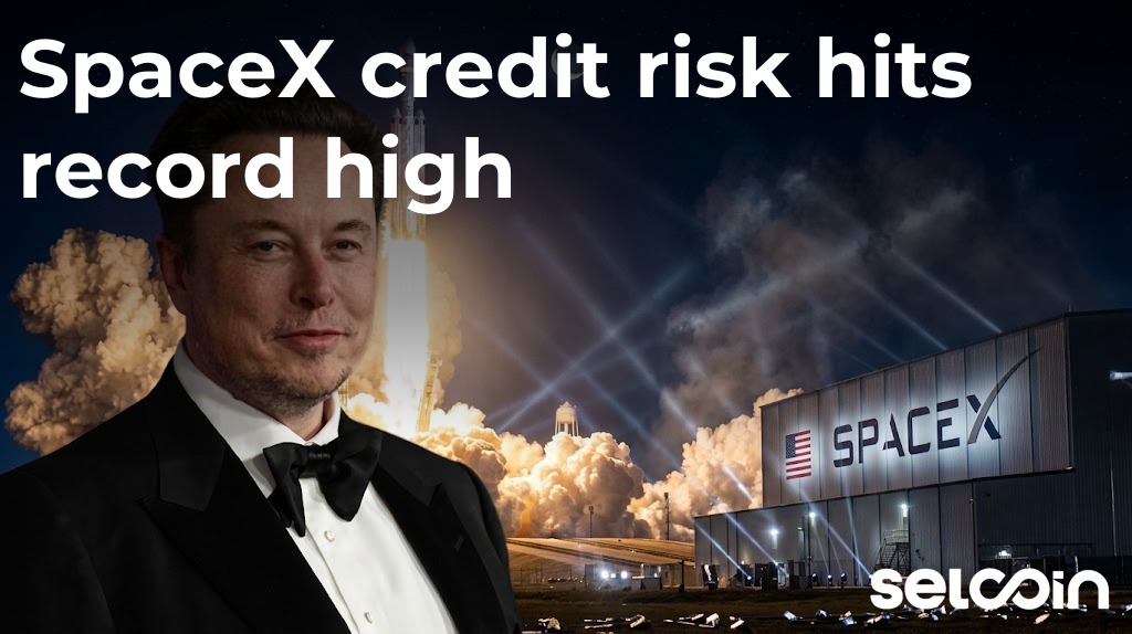 SpaceX credit risk hits record high