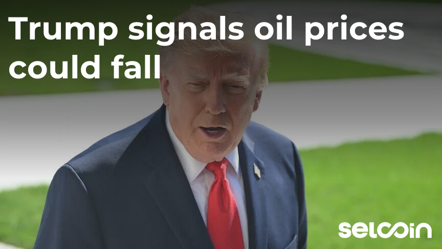 Trump signals oil prices could fall