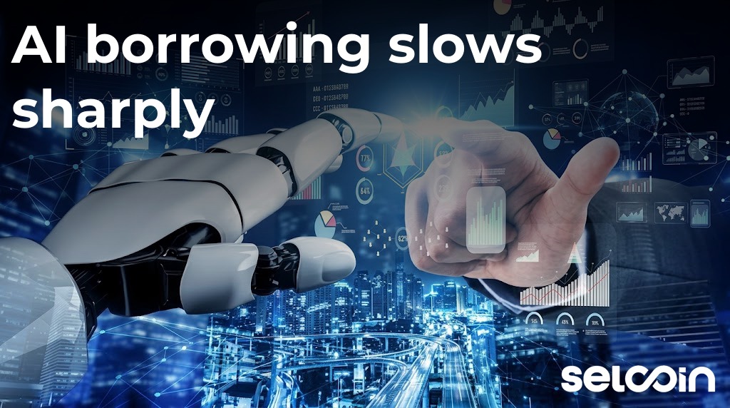 AI borrowing slows sharply